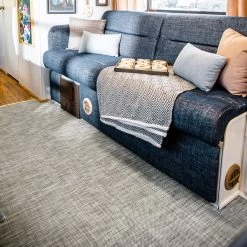 Chilewich Basketweave Oyster 72" Floor Covering Fabric -Home Furnishings Fabric Store Chilewich Basketweave Oyster 72 Floor Covering Fabric 701