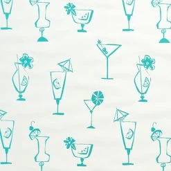 Covington Outdoor Five O'Clock Somewhere Turquoise 56" Fabric 11 Covington Outdoor Five O'Clock Somewhere Turquoise 56" Fabric -Home Furnishings Fabric Store Covington Outdoor Five OClock Somewhere Turquoise 56 Fabric 5