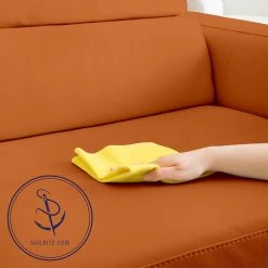 EverSoft™ Indoor/Outdoor Burnt Orange 54" Vinyl Fabric -Home Furnishings Fabric Store EverSoft Indoor Outdoor Burnt Orange 54 Vinyl Fabric 95