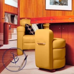 EverSoft™ Indoor/Outdoor Mustard 54" Vinyl Fabric -Home Furnishings Fabric Store EverSoft Indoor Outdoor Mustard 54 Vinyl Fabric 97