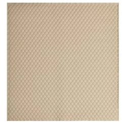 EverSoft™ Tan Hexagon Stitched Foam Backed Vinyl -Home Furnishings Fabric Store EverSoft Tan Hexagon Stitched Foam Backed Vinyl 5