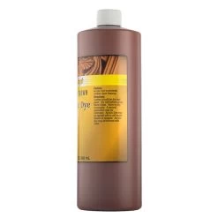 Fiebing's Acrylic Dye For Leather Medium Brown 32 Oz. -Home Furnishings Fabric Store Fiebings Acrylic Dye for Leather Medium Brown 32 oz. 3