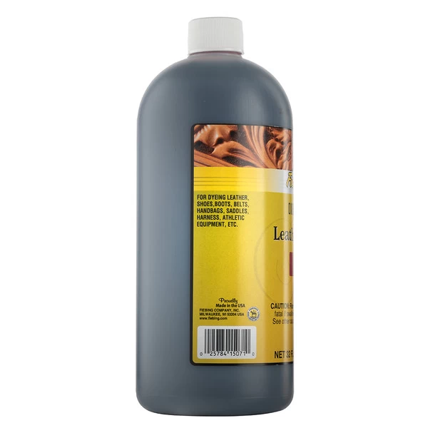 Fiebing's Leather Dye Oxblood 32 Oz. 2 Fiebing's Leather Dye Oxblood 32 Oz. - Image 2