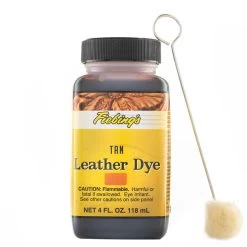 Fiebing's Leather Dye Tan 4 Oz.