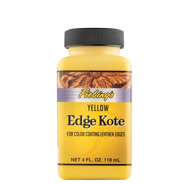 Fiebing's Leather Edge Kote® Yellow 4 Oz. 1 Fiebing's Leather Edge Kote® Yellow 4 Oz.
