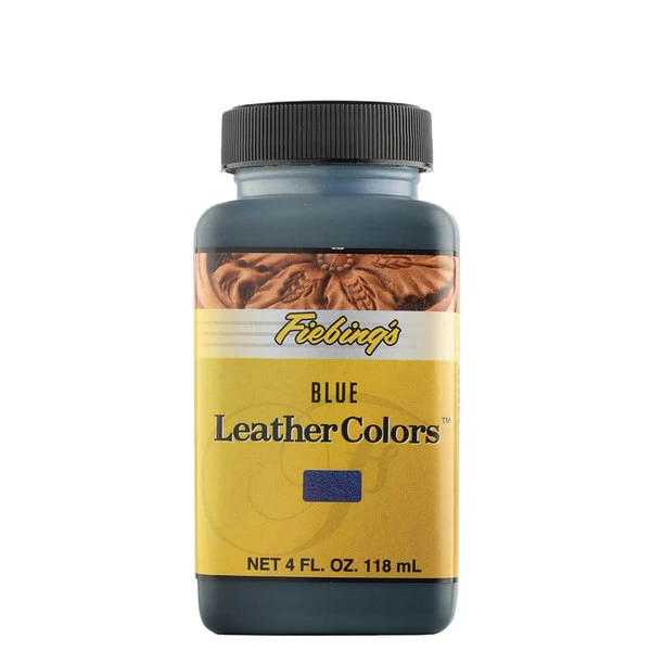 Fiebing's LeatherColors® Blue 4 Oz. 1 Fiebing's LeatherColors® Blue 4 Oz.