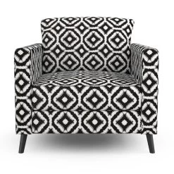 Hilary Farr Outdoor SPF Del Sol Ebony/Ivory 54" Fabric -Home Furnishings Fabric Store Hilary Farr Outdoor SPF Del Sol Ebony Ivory 54 Fabric 901