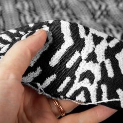 Hilary Farr Outdoor SPF Riff Ebony/Ivory 54" Fabric -Home Furnishings Fabric Store Hilary Farr Outdoor SPF Riff Ebony Ivory 54 Fabric 4