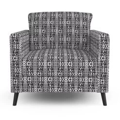 Hilary Farr Outdoor SPF Riff Ebony/Ivory 54" Fabric -Home Furnishings Fabric Store Hilary Farr Outdoor SPF Riff Ebony Ivory 54 Fabric 901