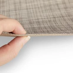 Infinity Luxury Woven Vinyl™ Flooring Aluminum Pearl 8'6" -Home Furnishings Fabric Store Infinity Luxury Woven Vinyl Flooring Grey 102 4