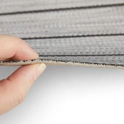 Infinity Luxury Woven Vinyl™ Flooring Shoreline Black 8'6" -Home Furnishings Fabric Store Infinity Luxury Woven Vinyl Flooring Shoreline Black 86 4