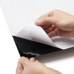 Insignia Adhesive Backed Black 54" Fabric -Home Furnishings Fabric Store Insignia Adhesive Backed Black 54 4