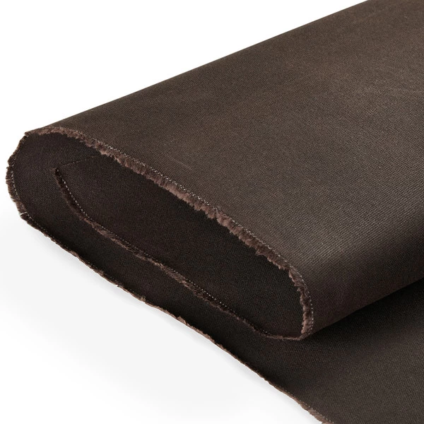 DuraWax™ Light Waxed Canvas Cotton Duck 12 Oz. Brown 57" Fabric 1 DuraWax™ Light Waxed Canvas Cotton Duck 12 Oz. Brown 57" Fabric