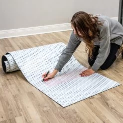 Nonslip Foam Flooring Black 27" X 94" (Adhesive Backed) -Home Furnishings Fabric Store Marine Foam Flooring Black 27 x 94 Adhesive Backed 5