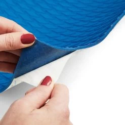 Nonslip Foam Flooring Blue 27" X 94" (Adhesive Backed) -Home Furnishings Fabric Store Marine Foam Flooring Blue 27 x 94 Adhesive Backed 4