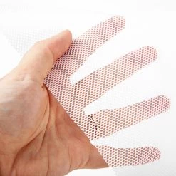 Mesh Polyester White 42" -Home Furnishings Fabric Store Mesh Polyester White 46 3