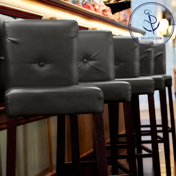 Morbern® Bayside Slate 54" Vinyl Fabric 6 Morbern® Bayside Slate 54" Vinyl Fabric - Image 6