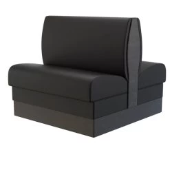 Nauga Soft Black Satin 54" Vinyl Fabric -Home Furnishings Fabric Store Nauga Soft Vinyl Black Satin 54 906