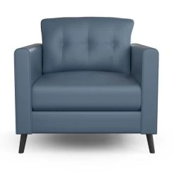 Nauga Soft Deep Sapphire 54" Vinyl Fabric -Home Furnishings Fabric Store Nauga Soft Vinyl Deep Sapphire 54 901