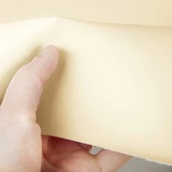 Nauga Soft Soft White 54" Vinyl Fabric -Home Furnishings Fabric Store Nauga Soft Vinyl Soft White 54 3