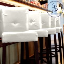 Nauga Soft Soft White 54" Vinyl Fabric -Home Furnishings Fabric Store Nauga Soft Vinyl Soft White 54 89