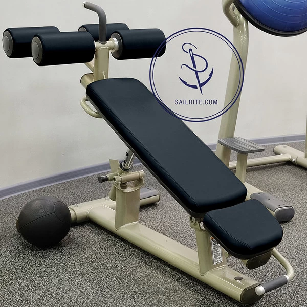 Naugahyde® Universal Dark Navy 54" Vinyl Fabric 4 Naugahyde® Universal Dark Navy 54" Vinyl Fabric - Image 4