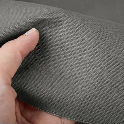 Nimbus™ Cotton Duck 12 Oz. Charcoal 57” Fabric -Home Furnishings Fabric Store Nimbus Cotton Duck 12 oz. Charcoal 57 Fabric 3