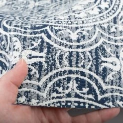 Outdura® Constantine Navy 54" Upholstery Fabric (12100) -Home Furnishings Fabric Store Outdura Constantine Navy 54 Upholstery Fabric 12100 3jpg