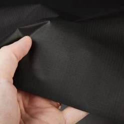 Ripstop 0.75 Oz. Black 60" Nylon Sailcloth -Home Furnishings Fabric Store Ripstop Black 3 4oz 60 3