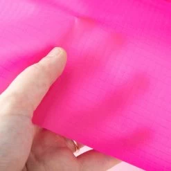 Ripstop 1.5 Oz. Hot Pink 60" Nylon Sailcloth -Home Furnishings Fabric Store Ripstop Hot Pink 1 5oz 54 3