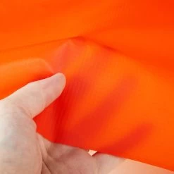Ripstop 0.75 Oz. Orange 60" Nylon Sailcloth -Home Furnishings Fabric Store Ripstop Orange Nylon Sailcloth 3 4oz 60 3