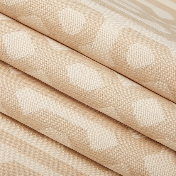 Sunbrella® 45991-0001 Fretwork Flax 54" Upholstery Fabric 2 Sunbrella® 45991-0001 Fretwork Flax 54" Upholstery Fabric - Image 2