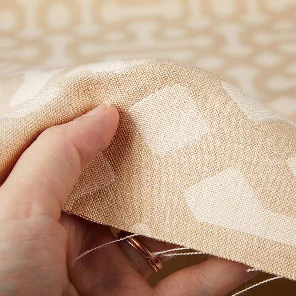 Sunbrella® 45991-0001 Fretwork Flax 54" Upholstery Fabric 4 Sunbrella® 45991-0001 Fretwork Flax 54" Upholstery Fabric - Image 4