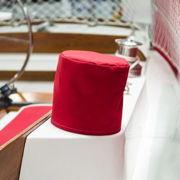 Sunbrella® Marine Grade 4603-0000 Jockey Red 46" Fabric 6 Sunbrella® Marine Grade 4603-0000 Jockey Red 46" Fabric - Image 6