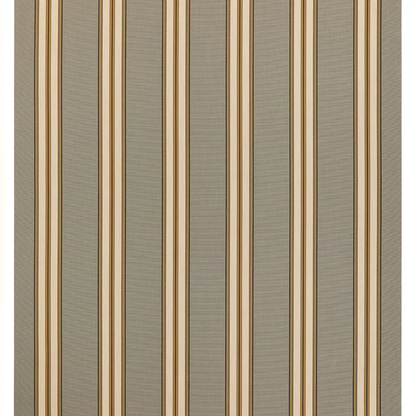 Sunbrella® Awning Stripe 4768-0000 Preston Stone 46" Fabric 3 Sunbrella® Awning Stripe 4768-0000 Preston Stone 46" Fabric - Image 3
