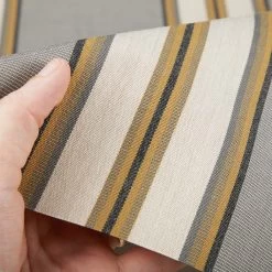 Sunbrella® Awning Stripe 4768-0000 Preston Stone 46" Fabric 9 Sunbrella® Awning Stripe 4768-0000 Preston Stone 46" Fabric -Home Furnishings Fabric Store Sunbrella 4768 0000 Preston Stone 46 Awning Shade Fabric 4