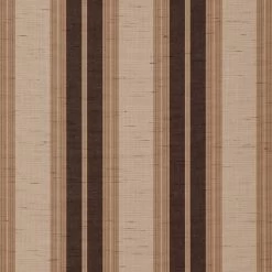 Sunbrella® Awning Stripe 4776-0000 Chocolate Chip Fancy 46" Fabric