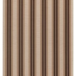 Sunbrella® Awning Stripe 4776-0000 Chocolate Chip Fancy 46" Fabric -Home Furnishings Fabric Store Sunbrella 4776 0000 Chocalate Chip Fancy 46 Awning Stripe 3