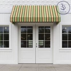 Sunbrella® Awning Stripe 4856-0000 Colonnade Juniper 46" Fabric -Home Furnishings Fabric Store Sunbrella 4856 0000 Colonnade Juniper Stripe 46 707