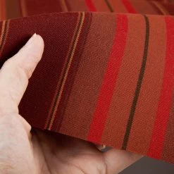 Sunbrella® Awning Stripe 4885-0000 Saxon Chili 46" Fabric -Home Furnishings Fabric Store Sunbrella 4885 0000 Saxon Chili 46 Awning Stripe Fabric 4