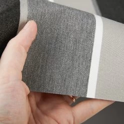 Sunbrella® Awning Stripe 4888-0000 Clinton Granite 46" Fabric -Home Furnishings Fabric Store Sunbrella 4888 0000 Clinton Granite 46 Awning Stripe Fabric 4