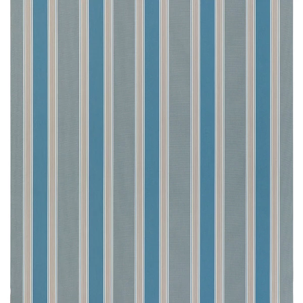 Sunbrella® Awning Stripe 4992-0000 Baycrest Sky 46" Fabric 3 Sunbrella® Awning Stripe 4992-0000 Baycrest Sky 46" Fabric - Image 3