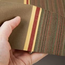 Sunbrella® Awning Stripe 4994-0000 Eastridge Cocoa 46" Fabric -Home Furnishings Fabric Store Sunbrella 4994 0000 Eastridge Cocoa 46 Signature Series Awning Stripe 4
