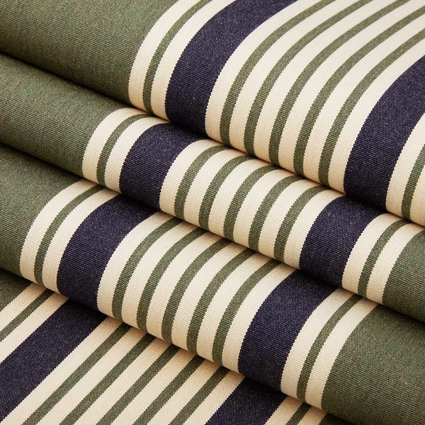 Sunbrella® Awning Stripe 4995-0000 Ashford Forest 46" Fabric 2 Sunbrella® Awning Stripe 4995-0000 Ashford Forest 46" Fabric - Image 2