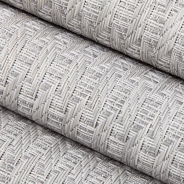 Textilene® Decorative Vinyl Mesh Silver Lining 54" Fabric 4 Textilene® Decorative Vinyl Mesh Silver Lining 54" Fabric - Image 4