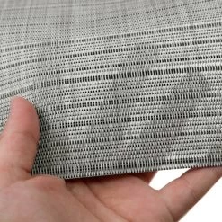 Textilene® Sailrite® Vinyl Mesh Stria Smoke 54" Fabric -Home Furnishings Fabric Store Textilene Sailrite Vinyl Mesh Stria Smoke 54 Fabric 5