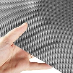 Textilene® Sunsure Vinyl Mesh Dense Titanium 54" Fabric -Home Furnishings Fabric Store Textilene Sunsure Vinyl Mesh Dense Titanium 54 Fabric 5