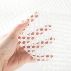 Trampoline Mesh Soft White 63" -Home Furnishings Fabric Store Trampoline Mesh Soft White 63 3